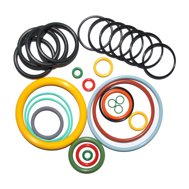 FKM EPDM NBR O Anéis Não Padrão Colorido Custom Silicone O Anéis Selo
