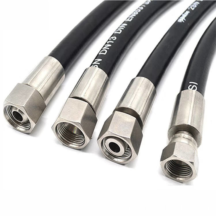 SAE 100 R12 Mangueira hidráulica espiral de alta pressão para óleos hidráulicos à base de petróleo