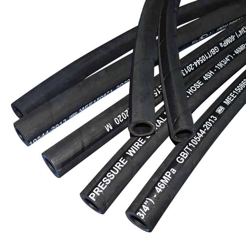 Tubo de mangueira hidráulica espiral resistente à abrasão / SAE 100 R13 Mangueira hidráulica 1/4 polegada 3/4 polegada