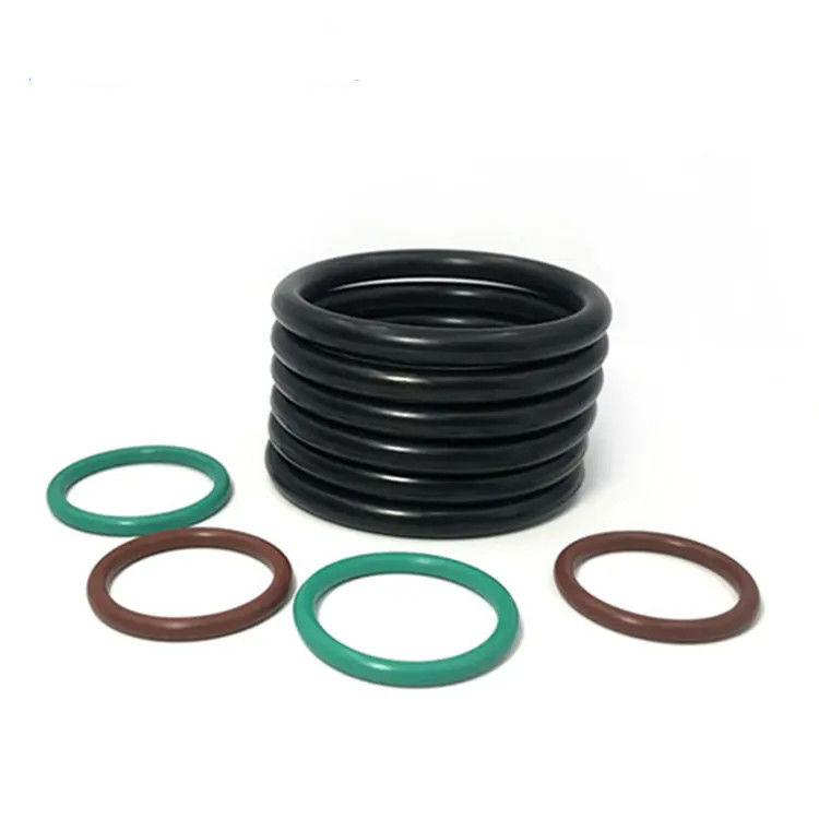 Nitril Buna O Anel Preto Marrom AS568 60 70 90 FKM NBR Selo de borracha de alta pressão