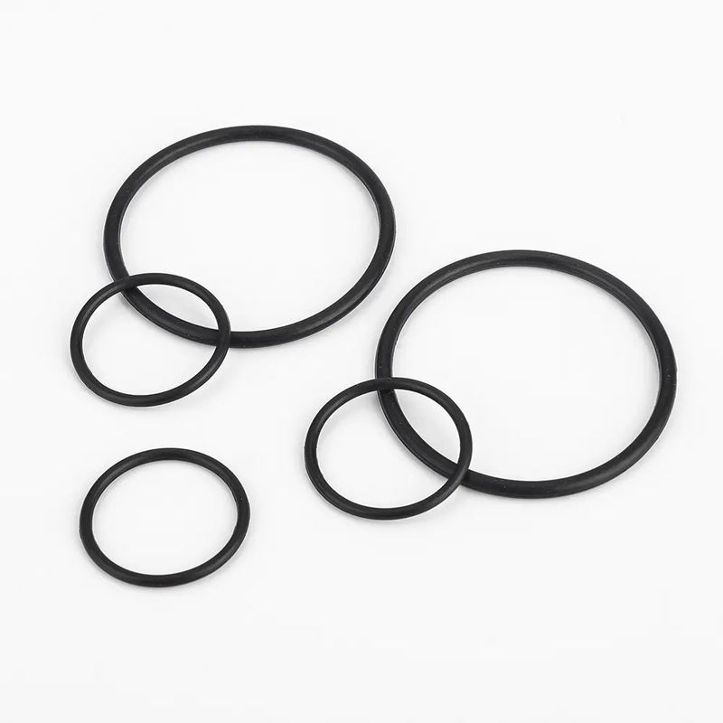Anéis NBR O lisos Diâmetro resistente ao óleo 1/1.5/1.9/2.4/3.1 Amostra válida