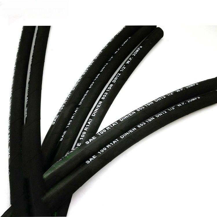 Alta pressão 3/8 1sn Braid Hydraulic Hose Pipe SAE 100r1 En853 Pressão óleo combustível industrial