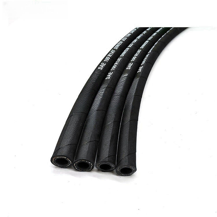 Alta pressão 3/8 1sn Braid Hydraulic Hose Pipe SAE 100r1 En853 Pressão óleo combustível industrial