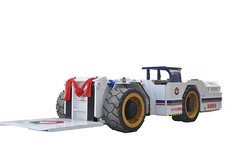 WCJ55E caminhão de manuseio de chapas de pá para minas de carvão